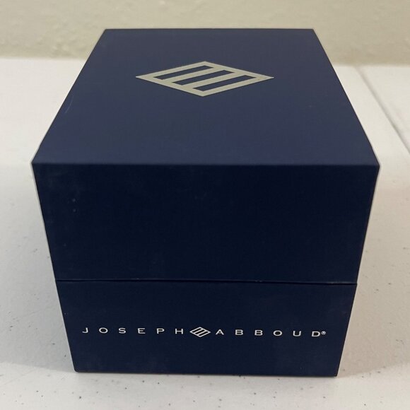 Joseph Abboud Silver-Tone White Dial Mens Watch In Original Box, New - Picture 3 of 13